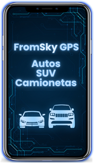 Rastreo Satelital Vehicular GPS para Autos, SUV, Vans, Camionetas FromSky GPS